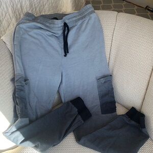 Maven West Two-Tone Gray Cargo Pants